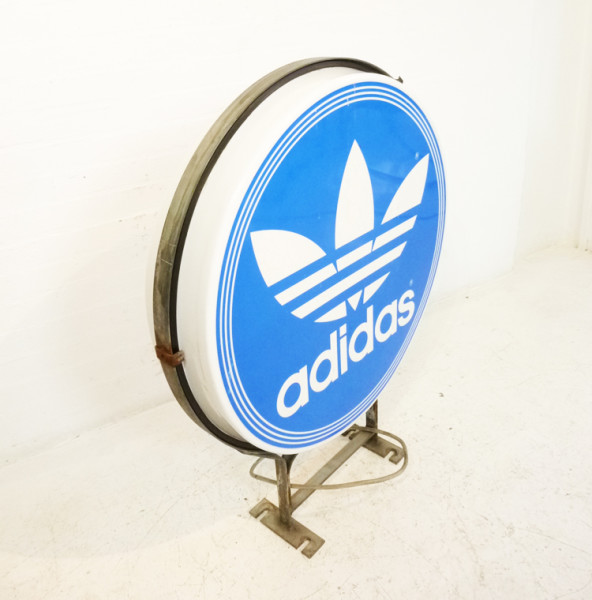 2: Large Adidas sign