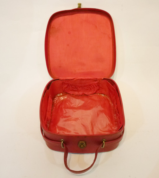 5: Small Red Vanity Case