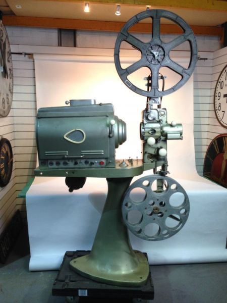 1: Non Practical Large Vintage Cinema Projector