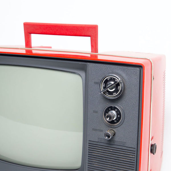 6: Non Practical Solid State Red TV (Without Logo)