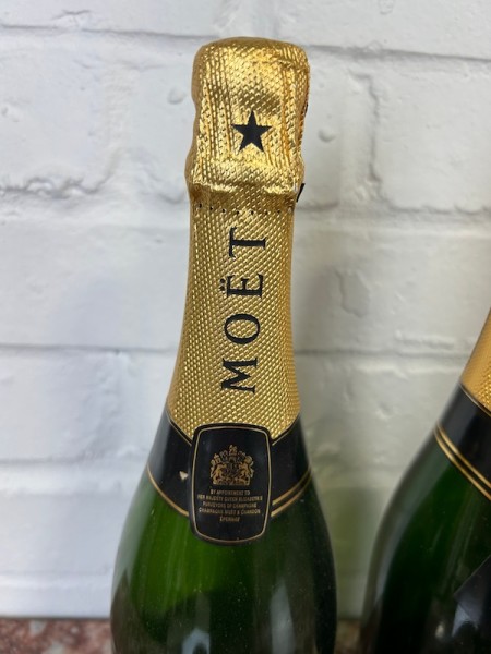 6: Prop Moet & Chandon Champagne Bottles