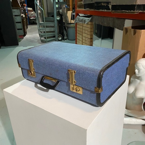 2: Vintage Blue Travel Case