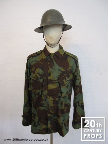 2: Vintage Army Shirt & Helmet