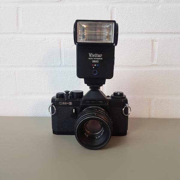 4: Chinon CM-3 Paparazzi Camera With Working Flash Unit