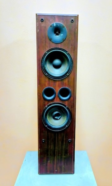 1: Tall Wooden Speaker (Non Practical)