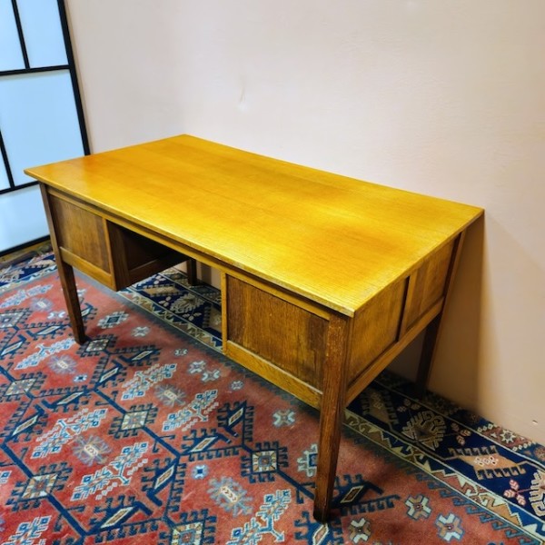 6: Vintage Oak Desk