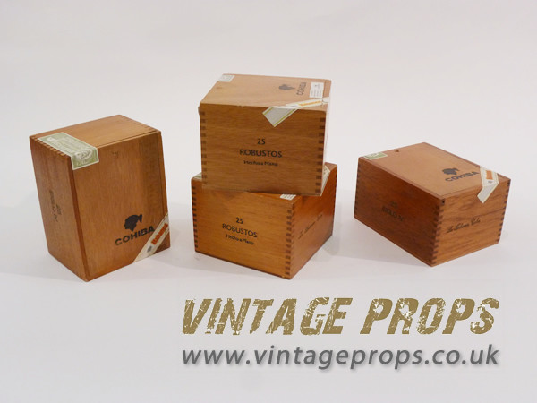 1: Wooden Cigar Boxes