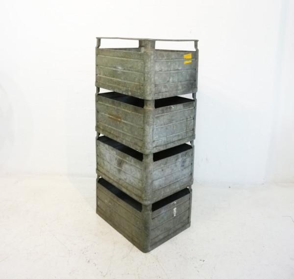 4: Metal Stacking Crate