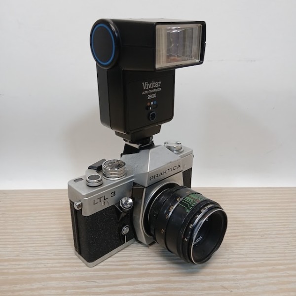 2: Praktica LTL 3 Camera With Working Flash Unit (1975-78)