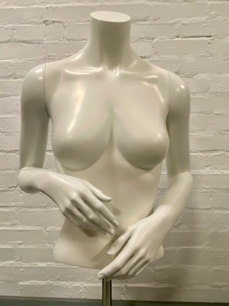 2: Female Headless Bust On Chrome Stand