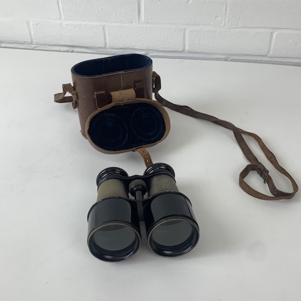 4: Vintage Military Binoculars