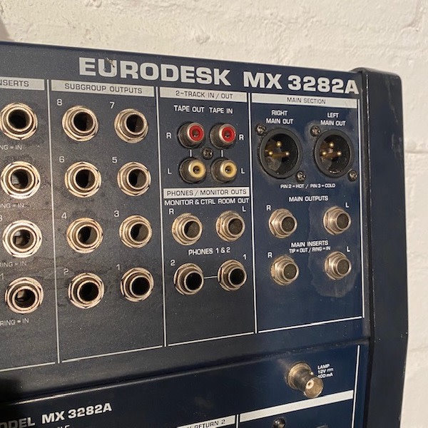 6: Eurodesk MX 3282A 00's Mixer