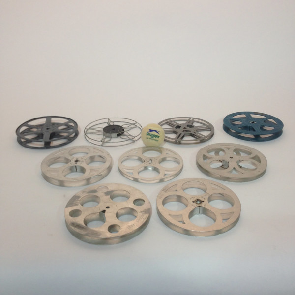 1: Medium Metal 8mm or 16mm Film Reel