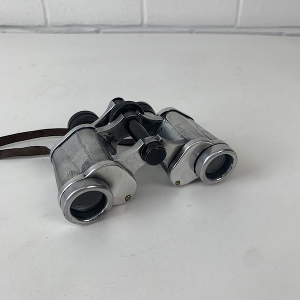 5: Vintage Polished Chrome Binoculars