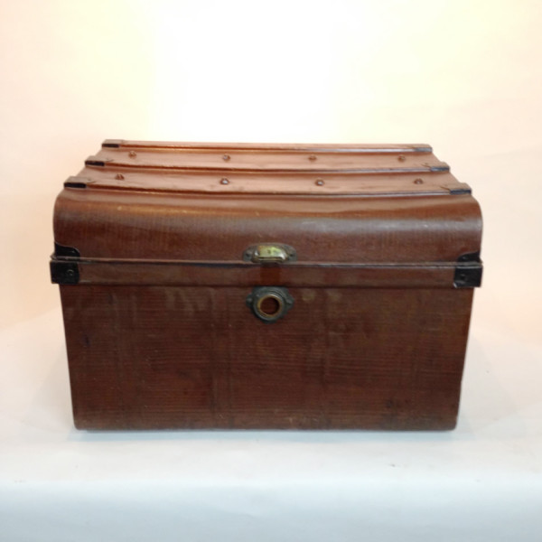 1: Brown Metal Chest