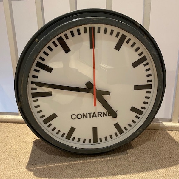 1: Large Contarnex Station Clock (Non Practical)