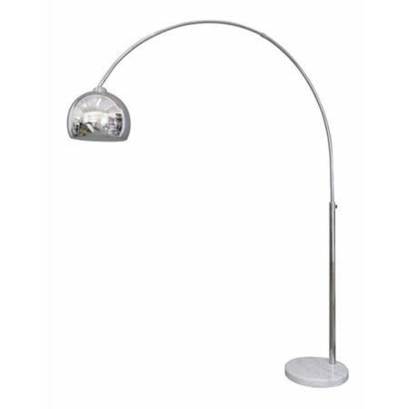 1: Mid-Century Style Chrome Arc Lamp (Working)