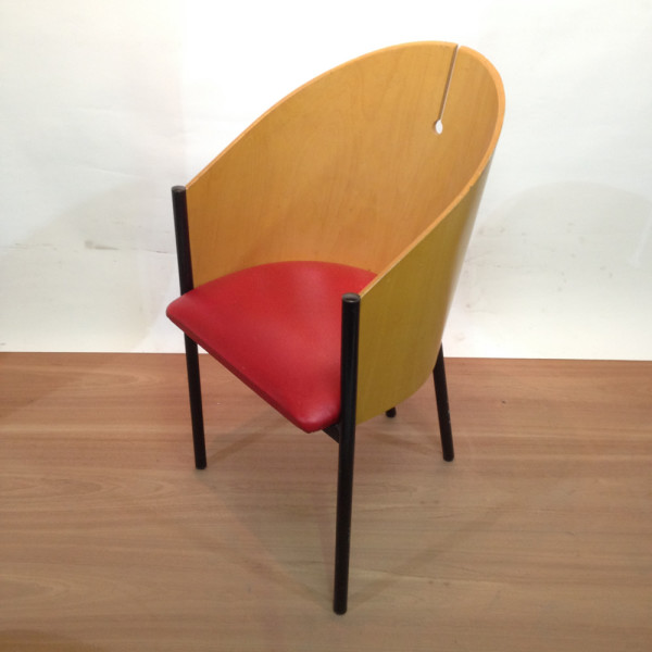 5: Curved Back Italian Style Lounge Chair