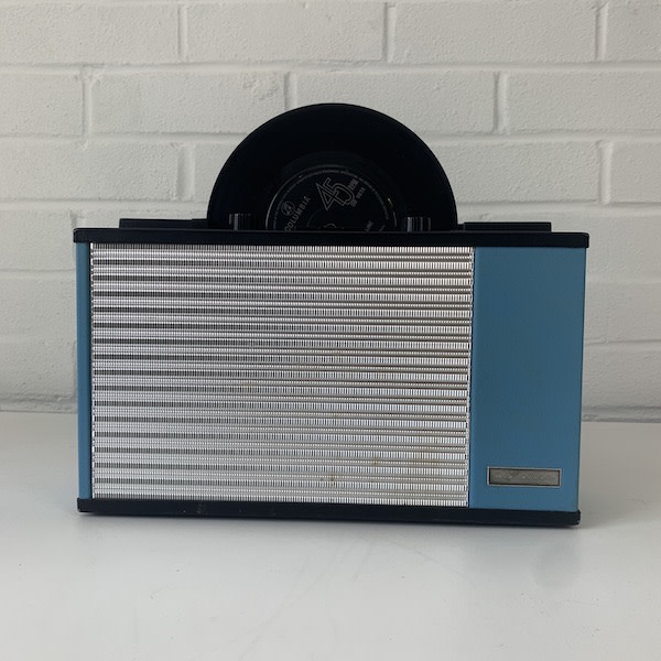 2: DiscaSET Blue Portable Radio/ Record Player (Non Practical)