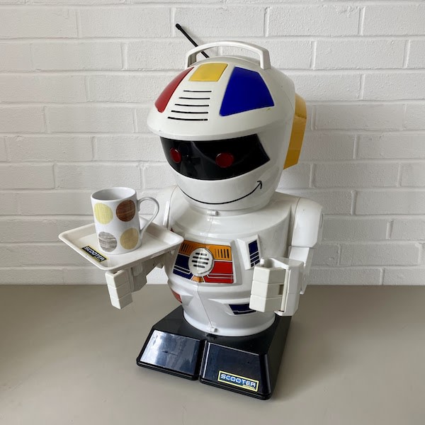 5: Large White Robot