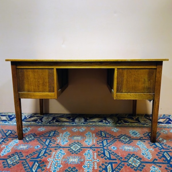 6: Vintage Oak Desk