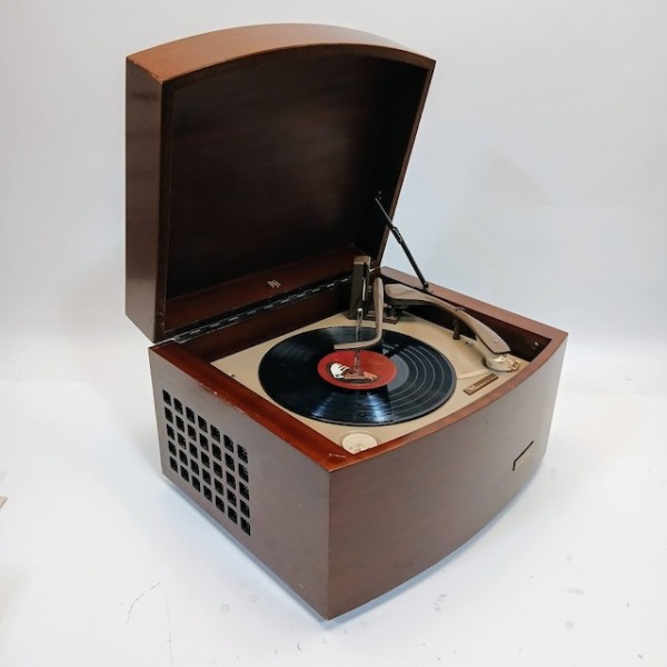 8: Pye Black Box Record Player (Fully Working) (1955)