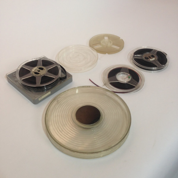 2: Small Plastic 16mm and 8mm Film Reels