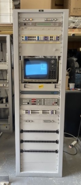 2: Server Rack Number 2, Surveillance/electronic equipment - with working TV monitor