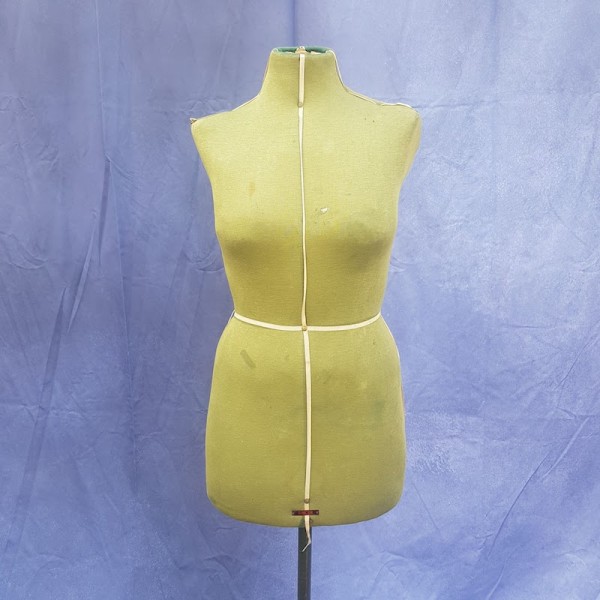 1: Vintage Female Dressmaker Mannequin On Stand