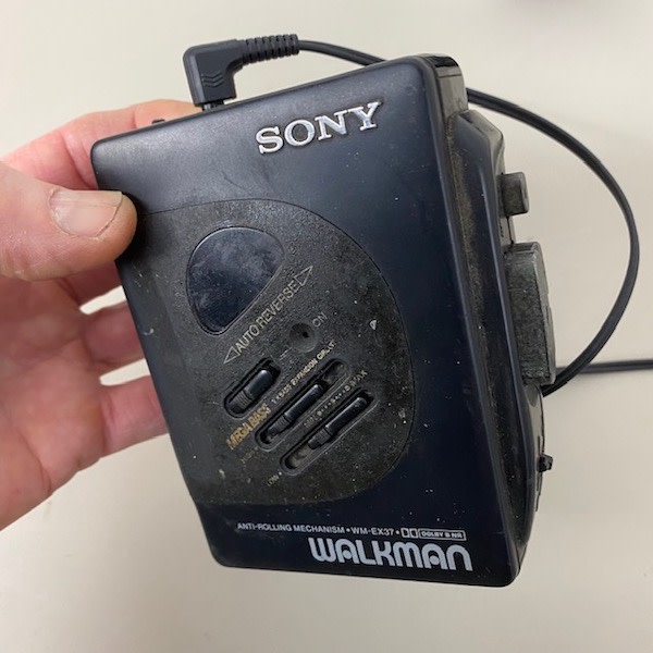 3: Sony Cassette Walkman With Headphones