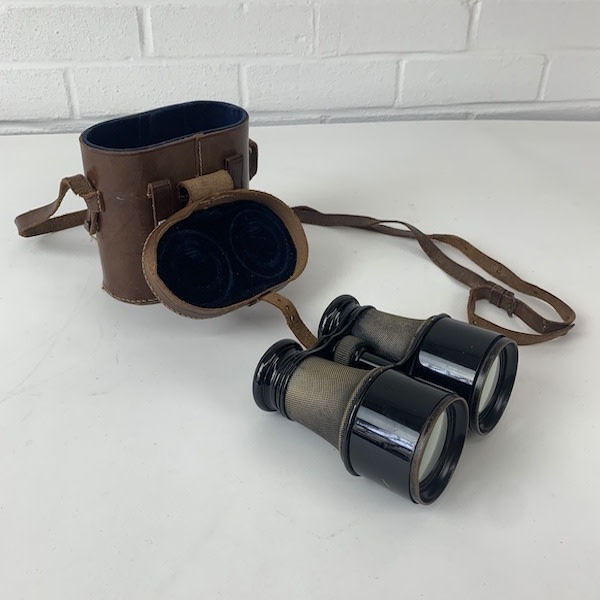 3: Vintage Military Binoculars