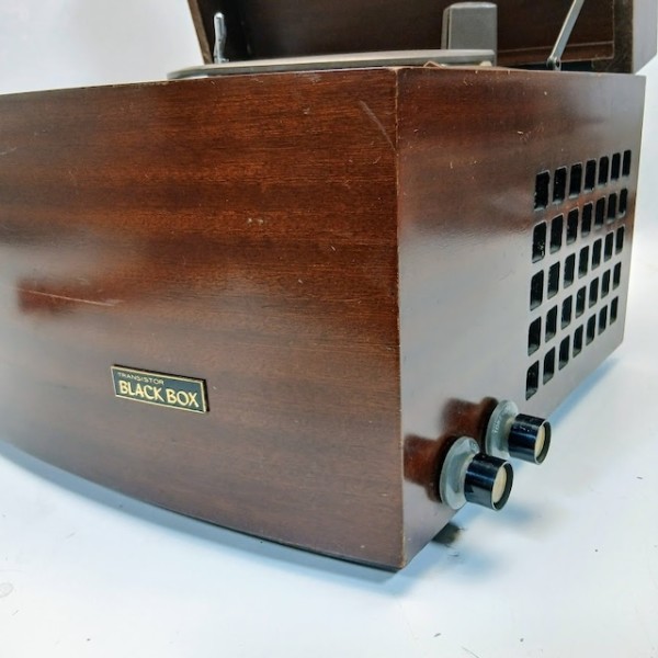 8: Pye Black Box Record Player (Fully Working) (1955)