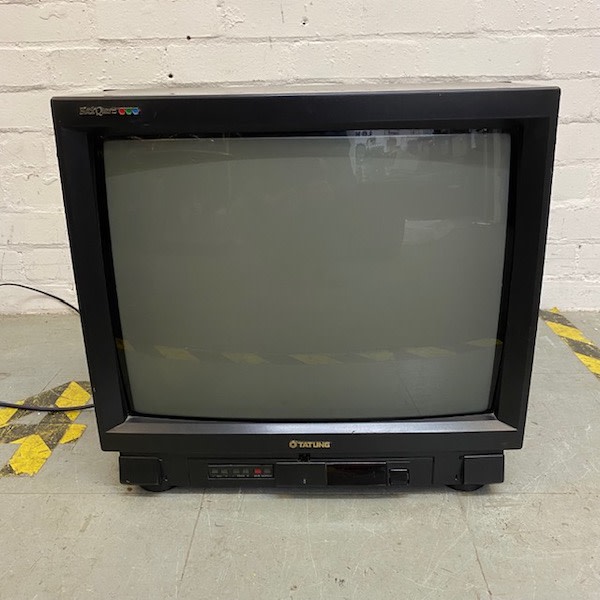 1: Fully Working Colour Tatung TV (only available as part of a build with our technician on site)