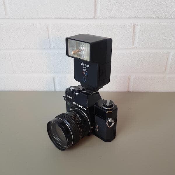 2: Fujica ST801 Paparazzi Camera With Working Flash Unit