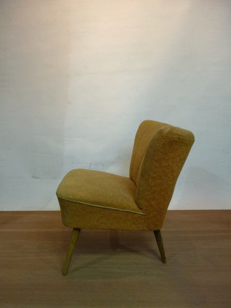 4: 1950's Mid-Century Cocktail Lounge Chair