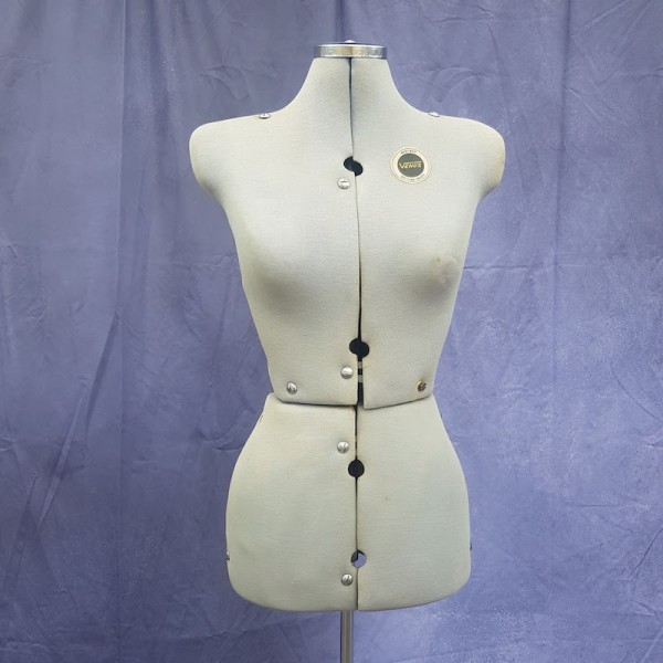 1: Vintage Female Dressmaker Mannequin On Stand