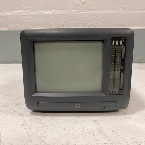 1: Fully Working Mini B&W TV Monitor