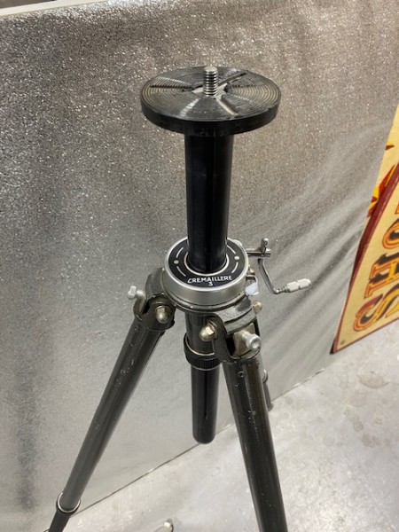 2: Vintage Metal Camera Tripod