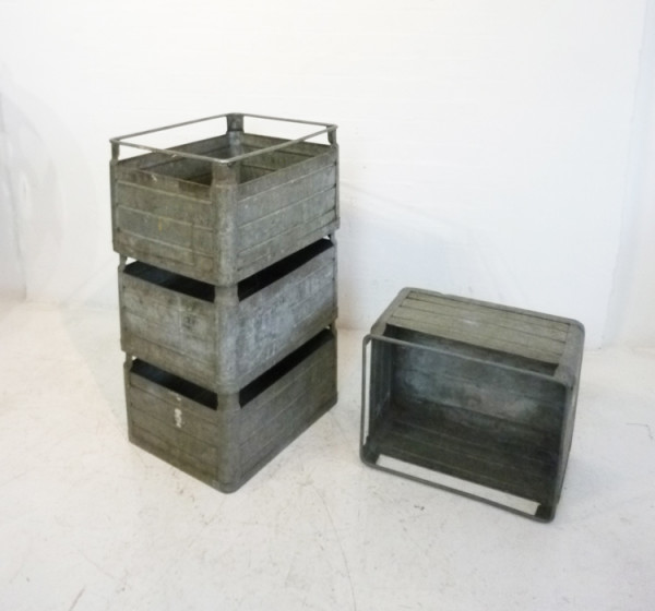 4: Metal Stacking Crate