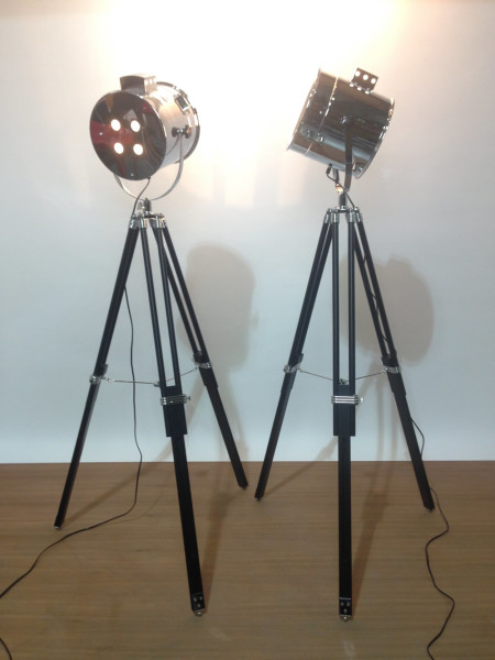 6: Modern Glamour Polished Chrome Spotlight (Working)