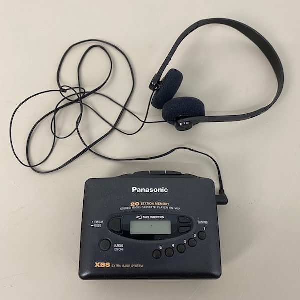 1: Panasonic Stereo Radio Cassette Walkman With Headphones