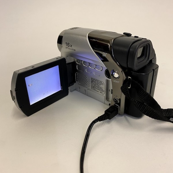 2: JVC Handheld Movie Camera With AC Adaptor and AV Lead (Working)