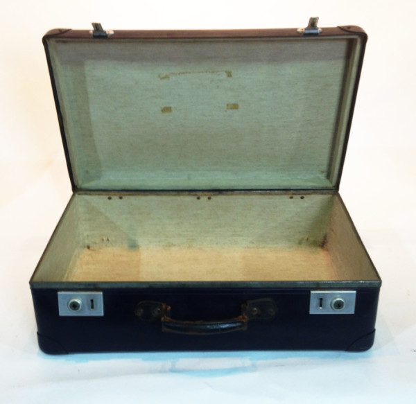 3: Blue Hard Shell Suitcase