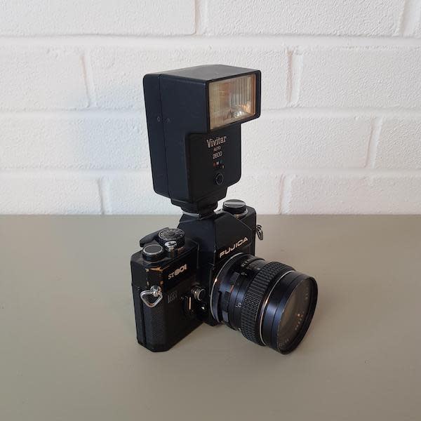 3: Fujica ST801 Paparazzi Camera With Working Flash Unit