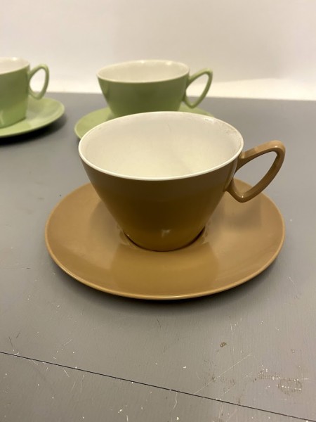 2: 1970's Melamine Cup & Saucer