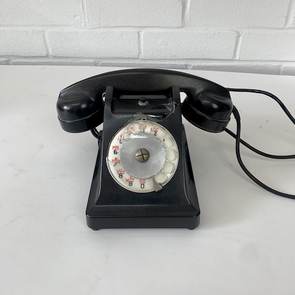 1: Vintage Bakelite Telephone