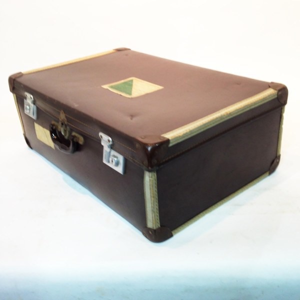 3: Large Brown Travel Case