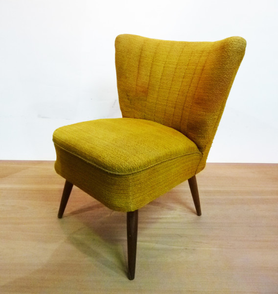 3: 1950's Mid-Century Cocktail Lounge Chair