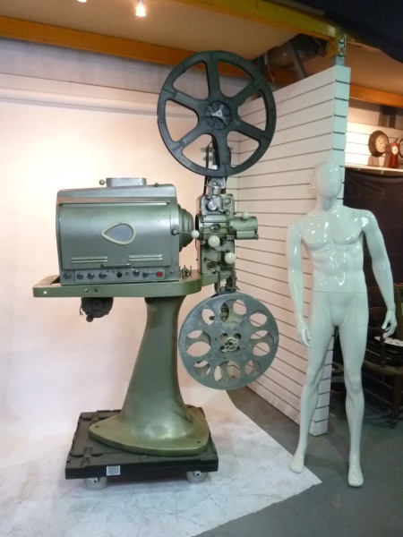 3: Non Practical Large Vintage Cinema Projector