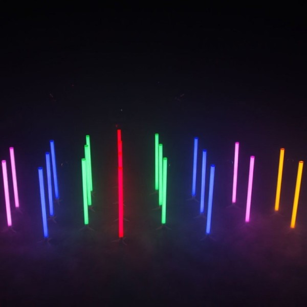 3: Wireless LED Multicoloured Light Tube (Working)